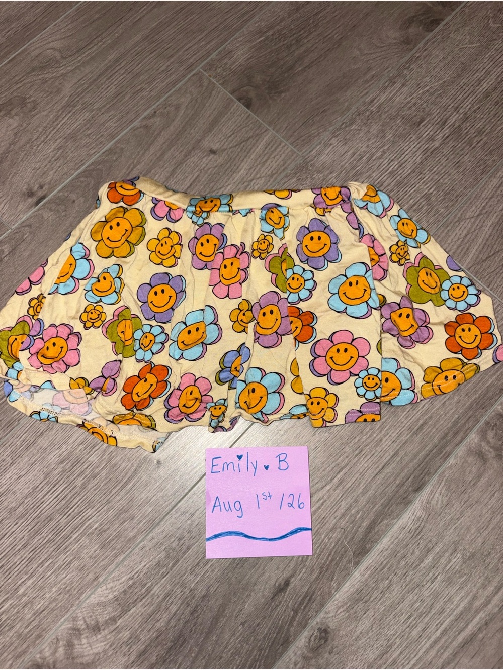 Posh Peanut Bamboo Skort 4T
